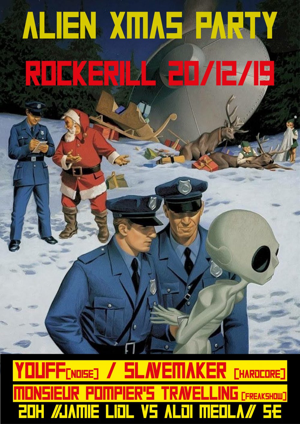 Alien Xmas Party 20/12