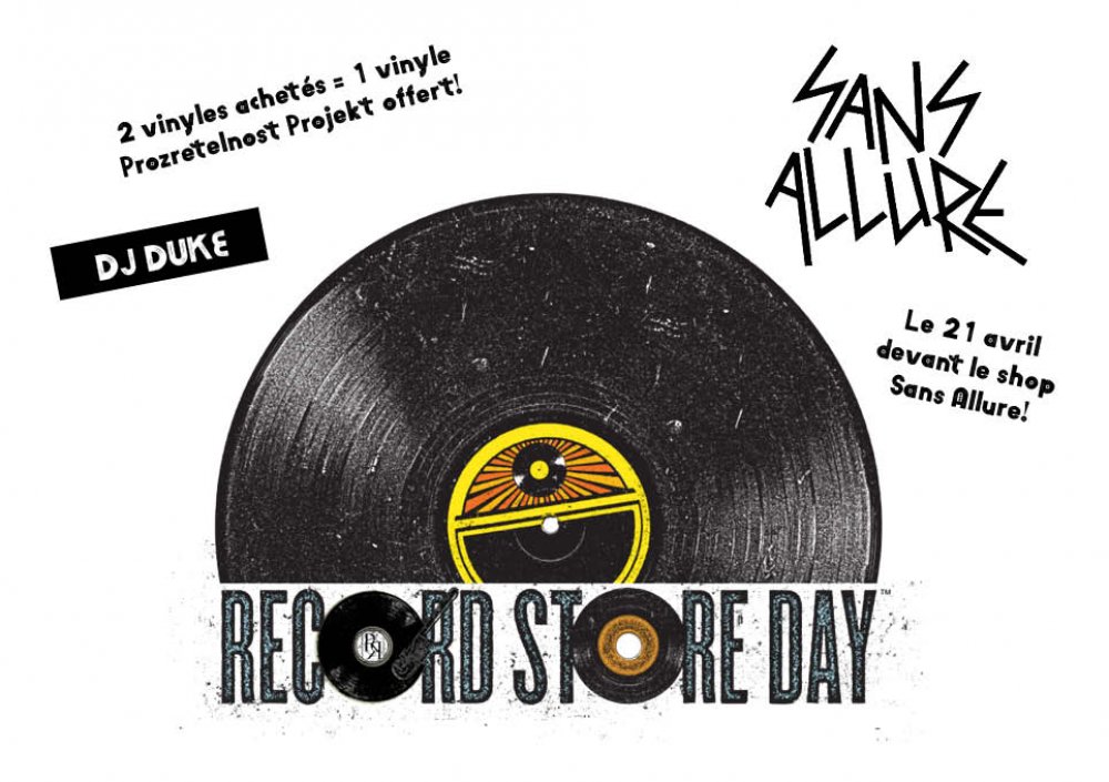 RECORD STORE DAY: ROCKERILL RECORDS @ SANS ALLURE