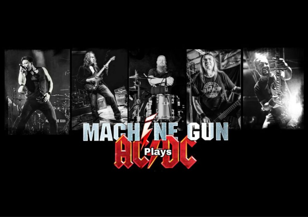 MACHINEGUN PLAYS AC/DC (REPORTÉ À  UNE DATE ULTÉRIEURE)