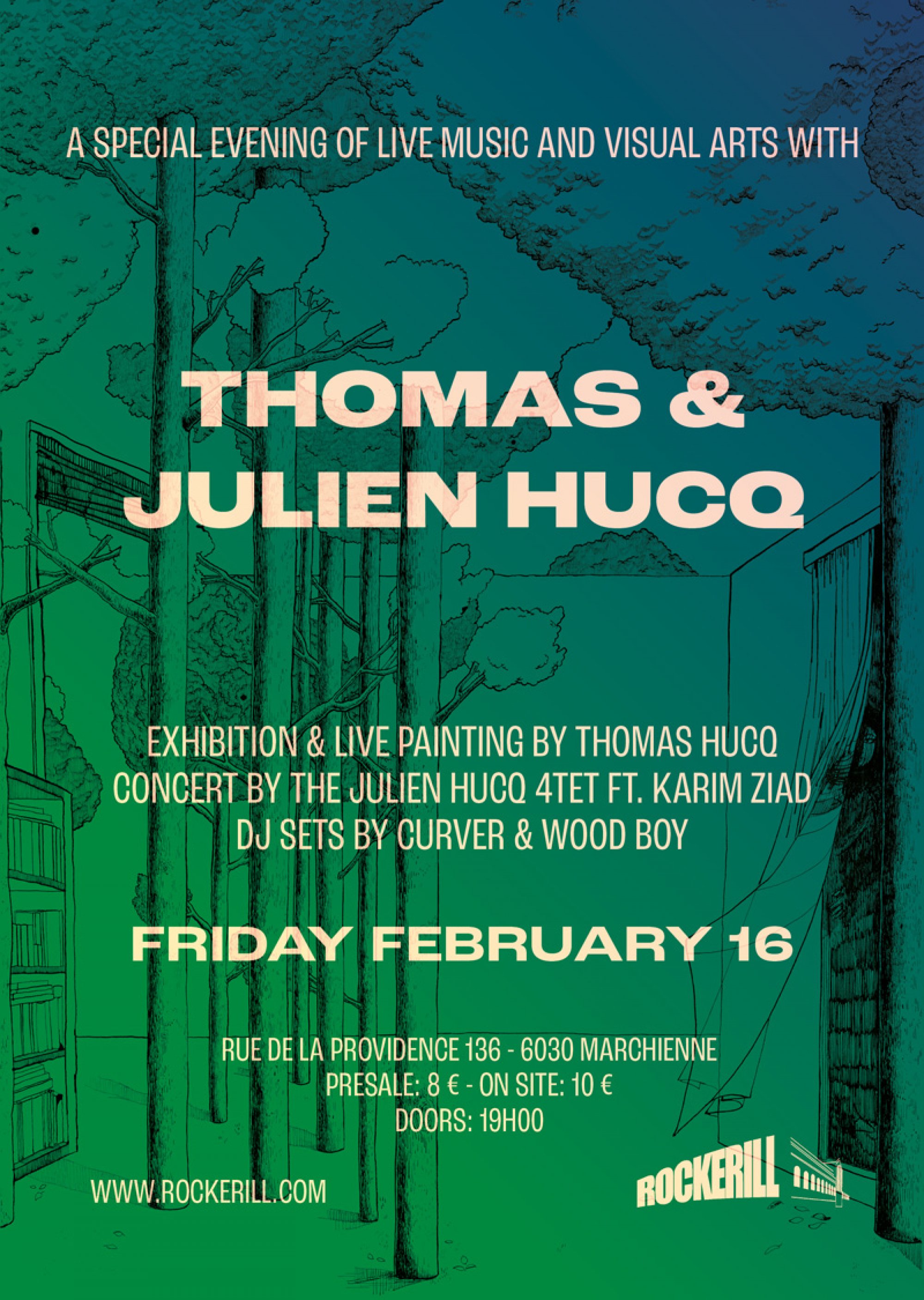 THOMAS & JULIEN HUCQ - LIVE MUSIC & VISUAL ARTS