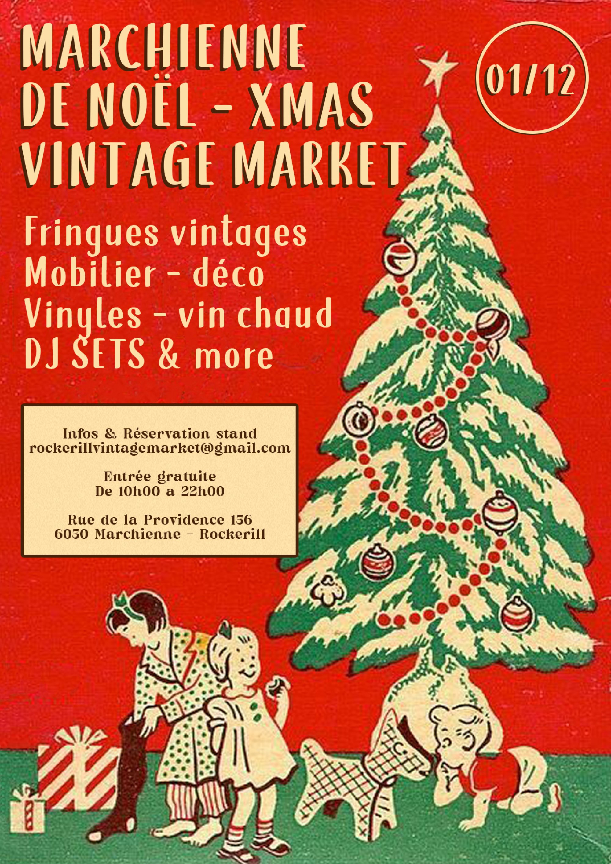 ROCKERILL XMAS VINTAGE MARKET 2024