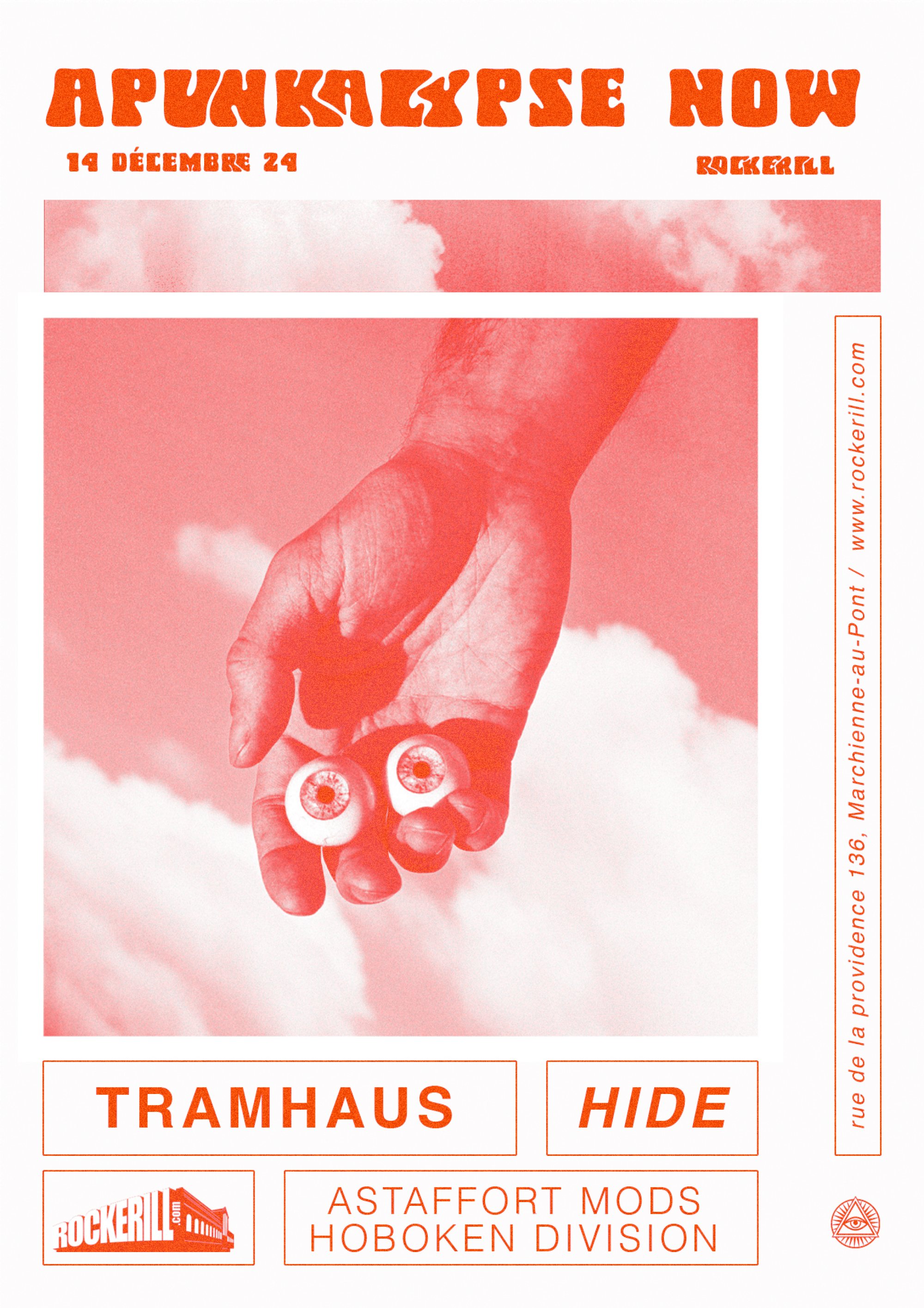 APUNKALYPSE NOW: TRAMHAUS + HIDE + ASTAFFORT MODS + HOBOKEN DIVISION