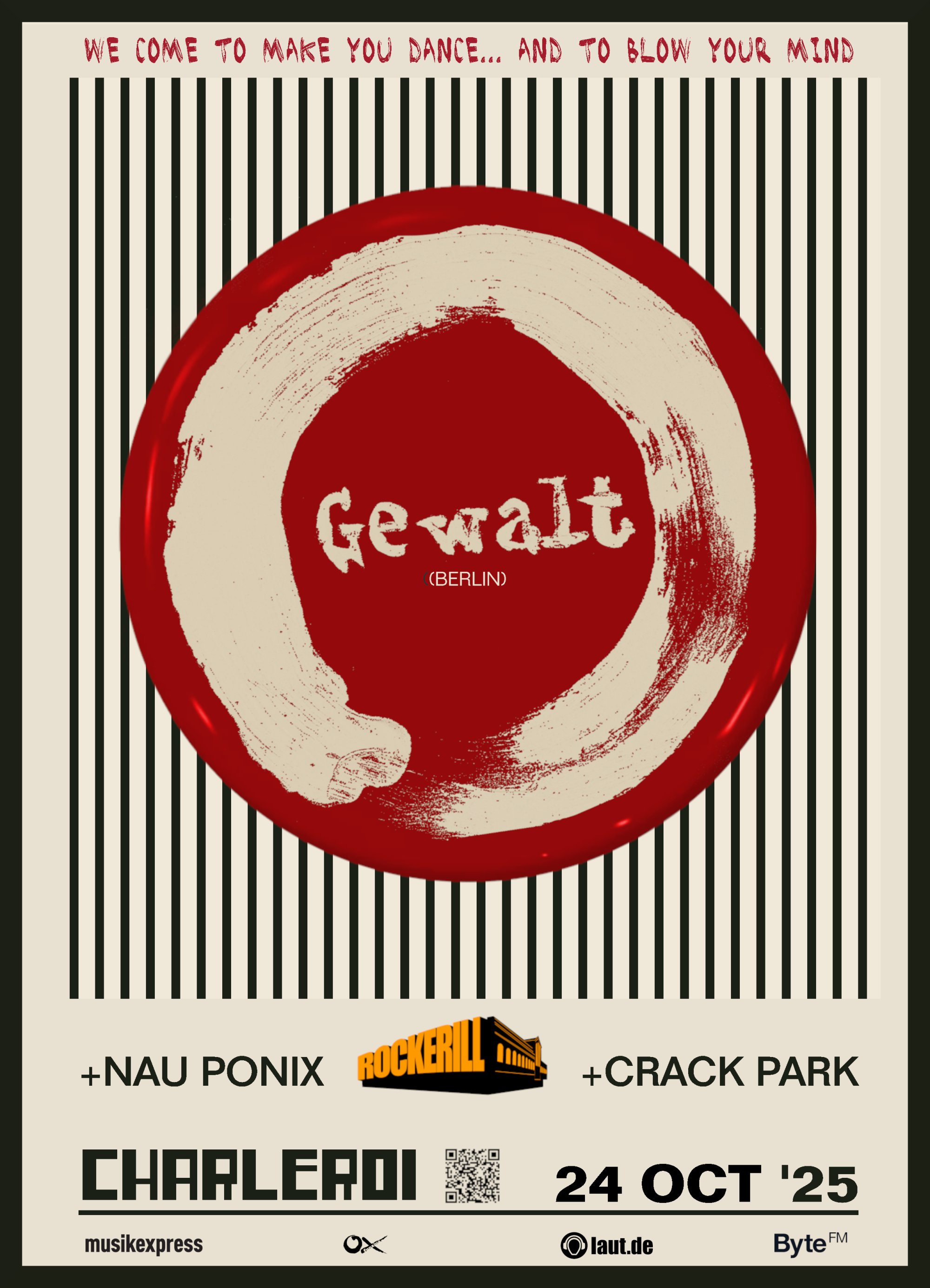 HAPPY NEW WAVE: GEWALT + NAU PONIX (RELEASE PARTY) + CRACK PARK HAPPY NEW WAVE: GEWALT + NAU PONIX (RELEASE PARTY) + CRACK PARK