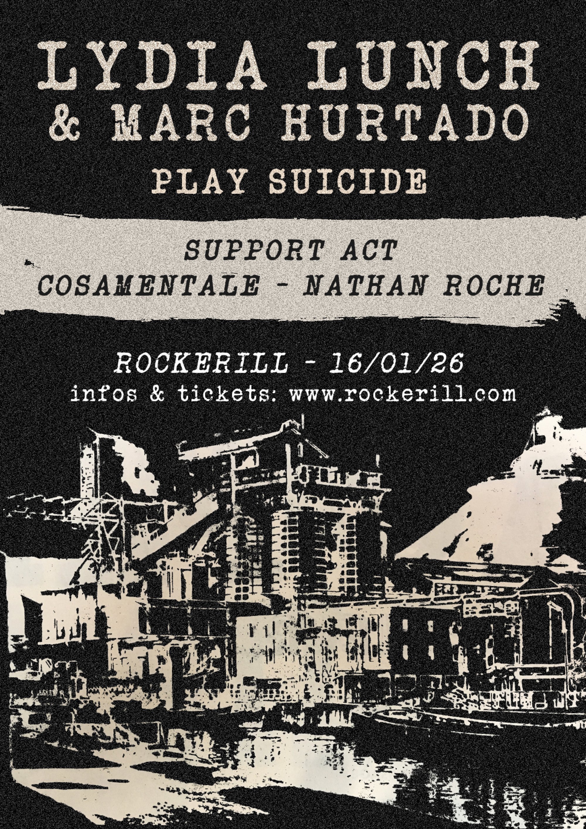 LYDIA LUNCH & MARC HURTADO PLAY SUICIDE  