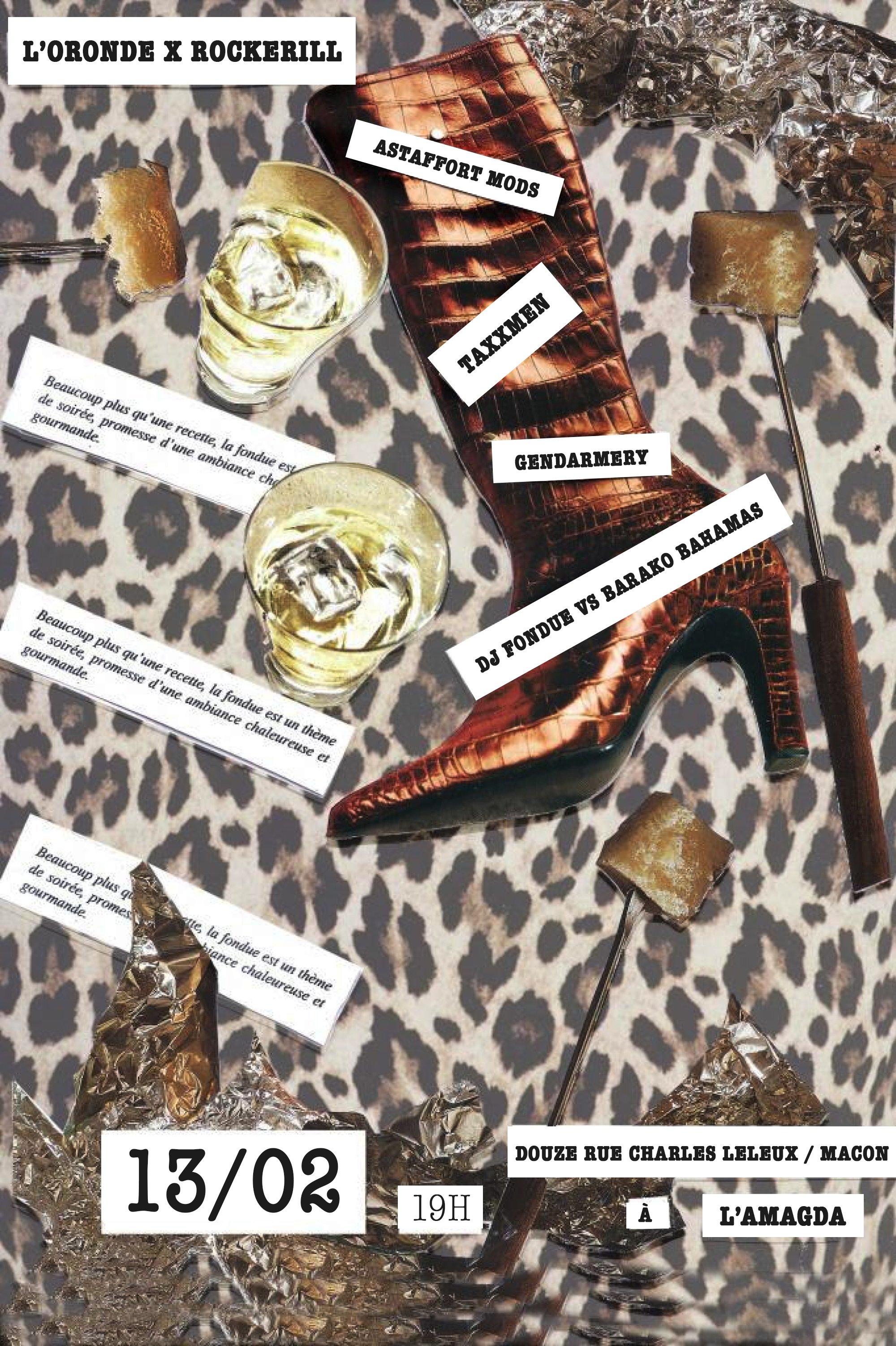 L'ORONDE VS ROCKERILL @ L'AMAGDA