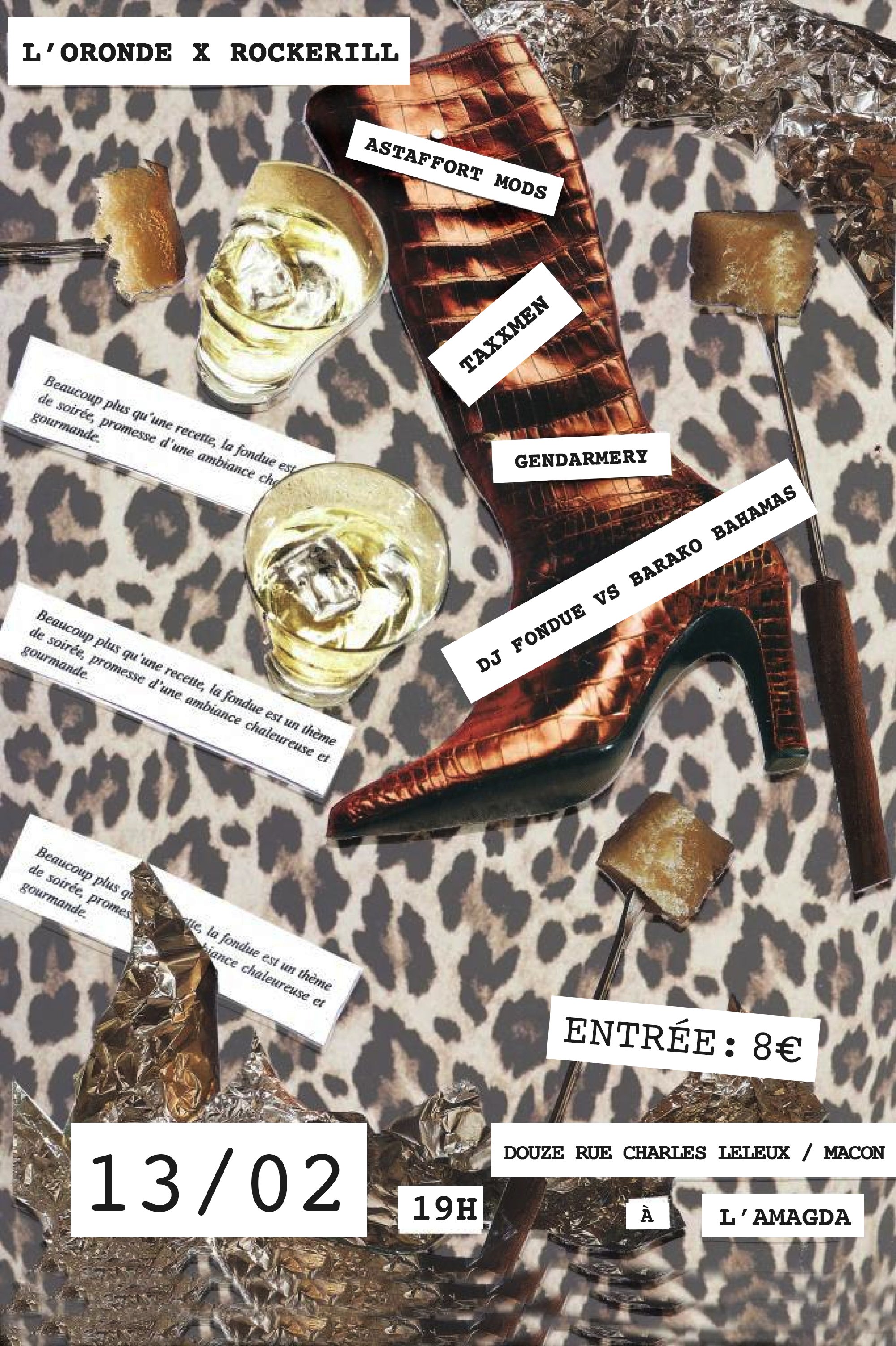 L'ORONDE VS ROCKERILL @ L'AMAGDA