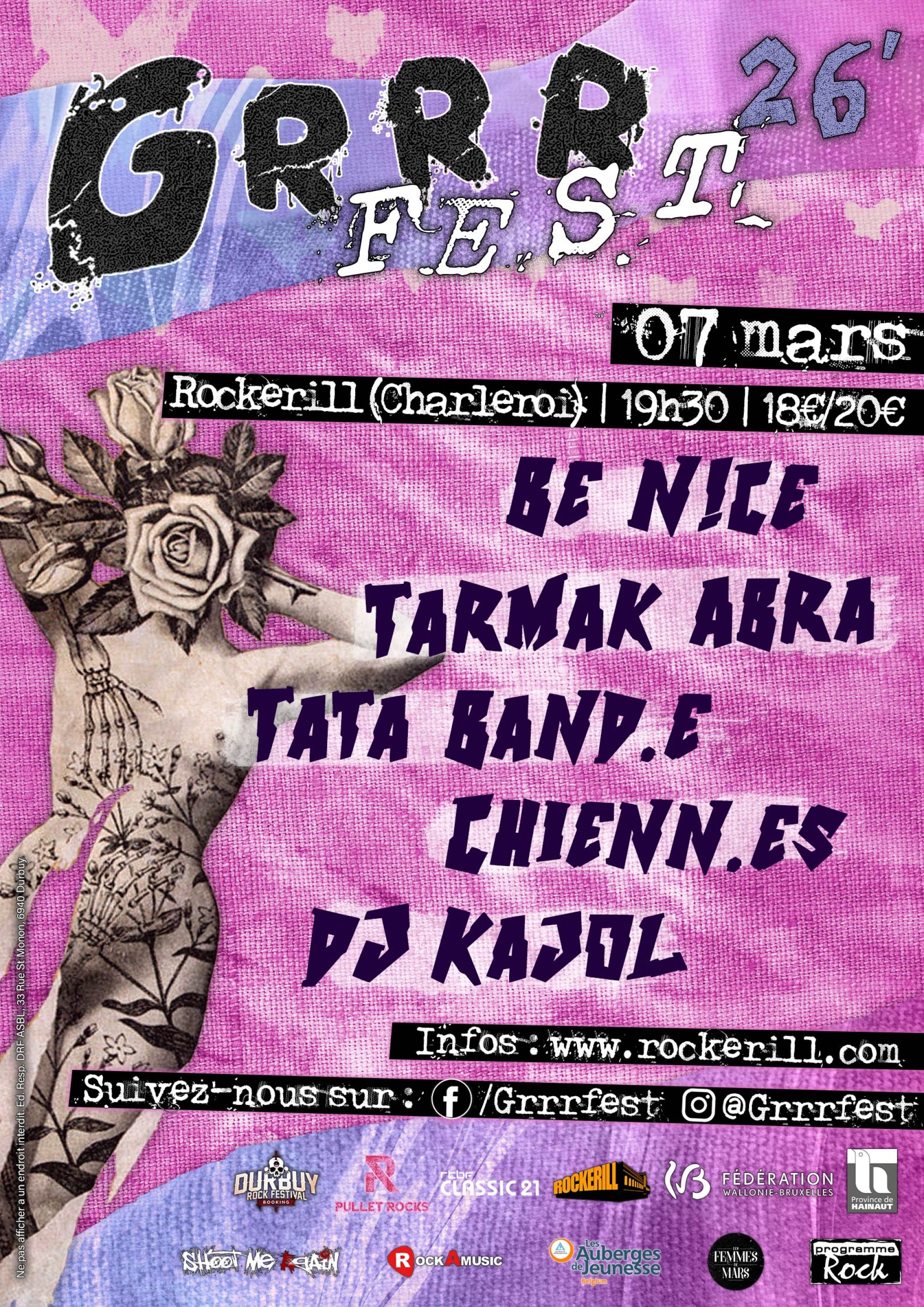 GRRR FESTIVAL & FEMMES DE MARS 2026