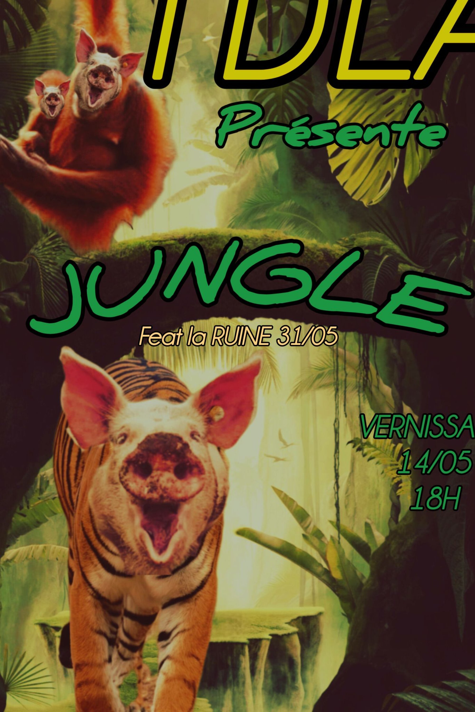 LES TÊTES DE L'ART DANS LA JUNGLE : VERNISSAGE