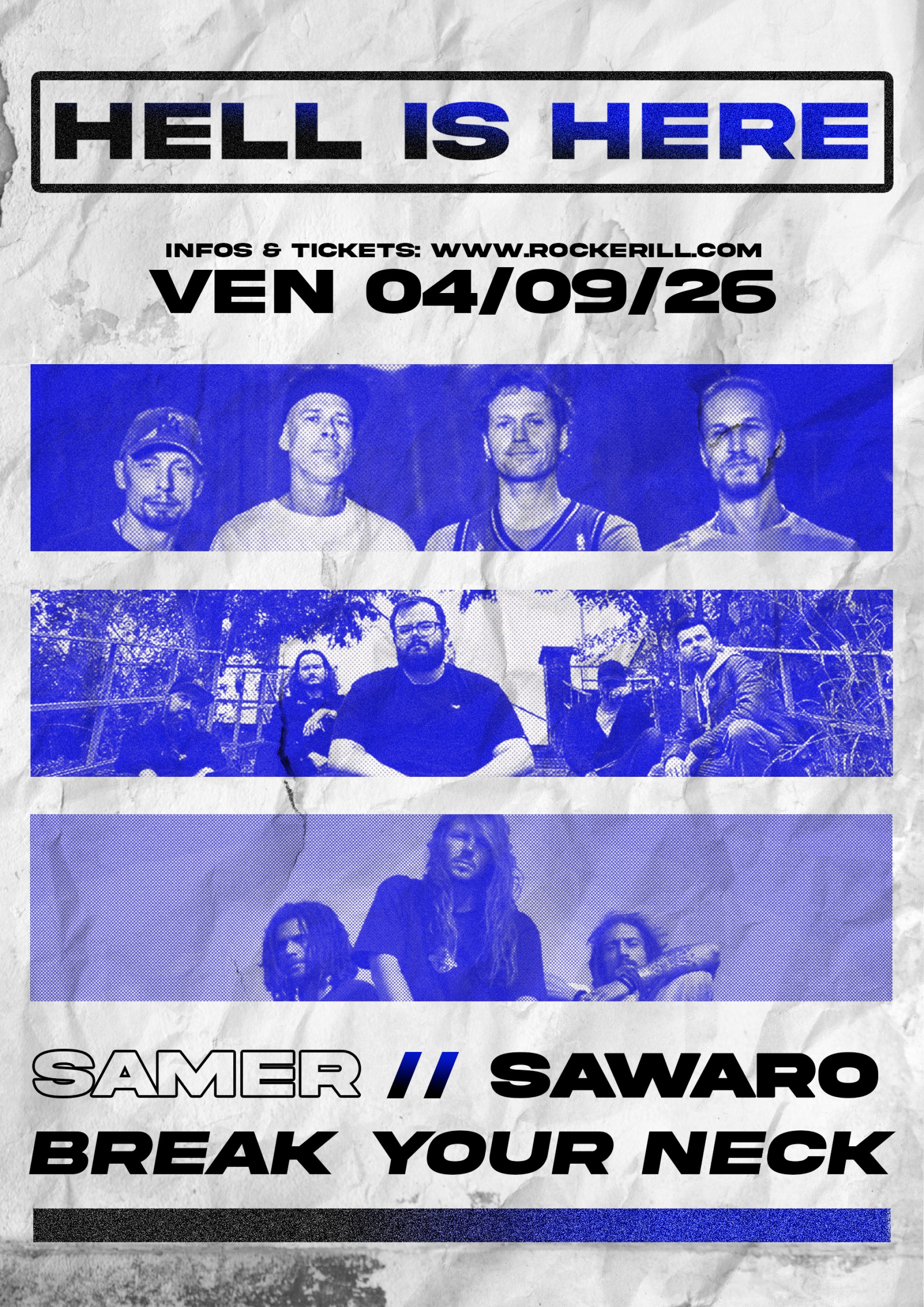 HELL IS HERE: SAMER + SAWARO + BREAK YOUR NECK