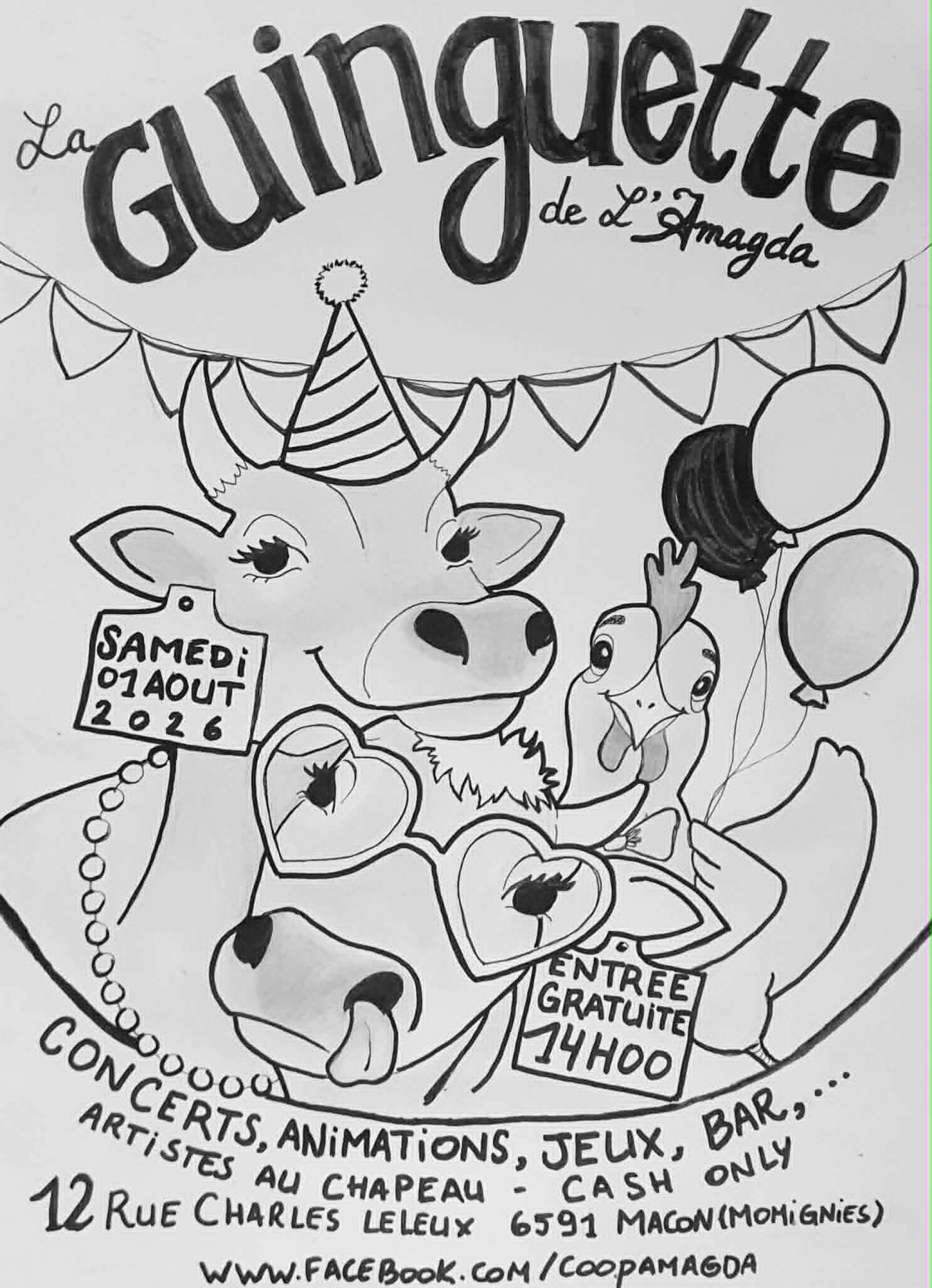 LA GUINGUETTE DE L'AMAGDA.
