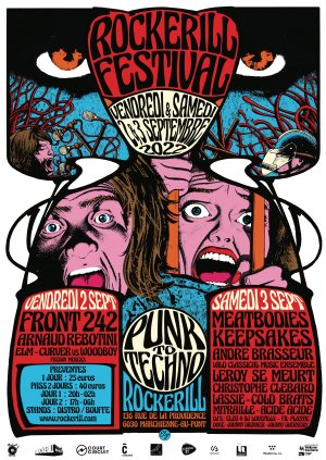 Rockerill Festival VII : DAY 1 |FRONT 242 + Arnaud Rebotini...