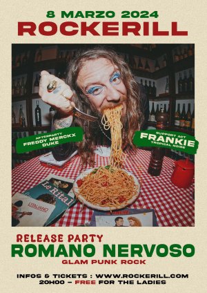 Romano Nervoso (release party) + Frankie