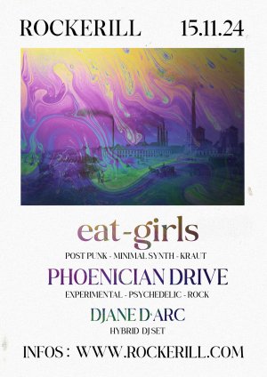 eat-girls + Phoenician Drive + Djane d'Arc