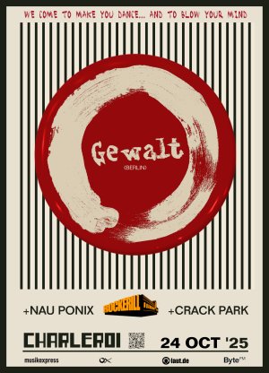 Happy New Wave: Gewalt + Nau Ponix (Release Party) + Crack...