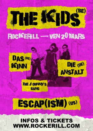 The Kids + Das Kinn (D) + Die Anstalt (D) + Escape ism (US)...