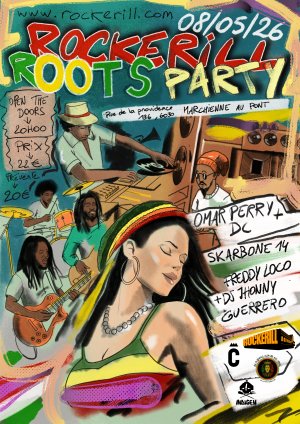 Rockerill Roots Party: Skarbone 14 + Freddy Loco + Omar...