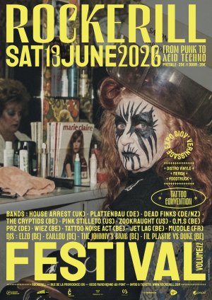 ROCKERILL FESTIVAL 2026: From punk-garage to Acid-techno