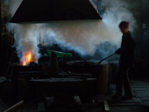 La forge du Rockerill: Initiation à la ferronnerie...