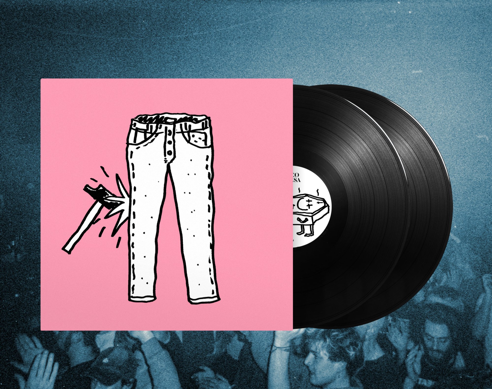 DISCO CHIESA - BLACK LP